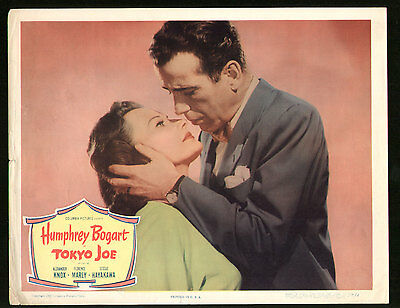 Tokyo Joe Lc #2 '49 Humphrey Bogart About To Passionately Kiss Florence Marly!