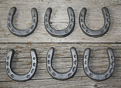25 Cast Iron Mini Horseshoe Texas Lone Star Rustic Ranch Horse Shoe