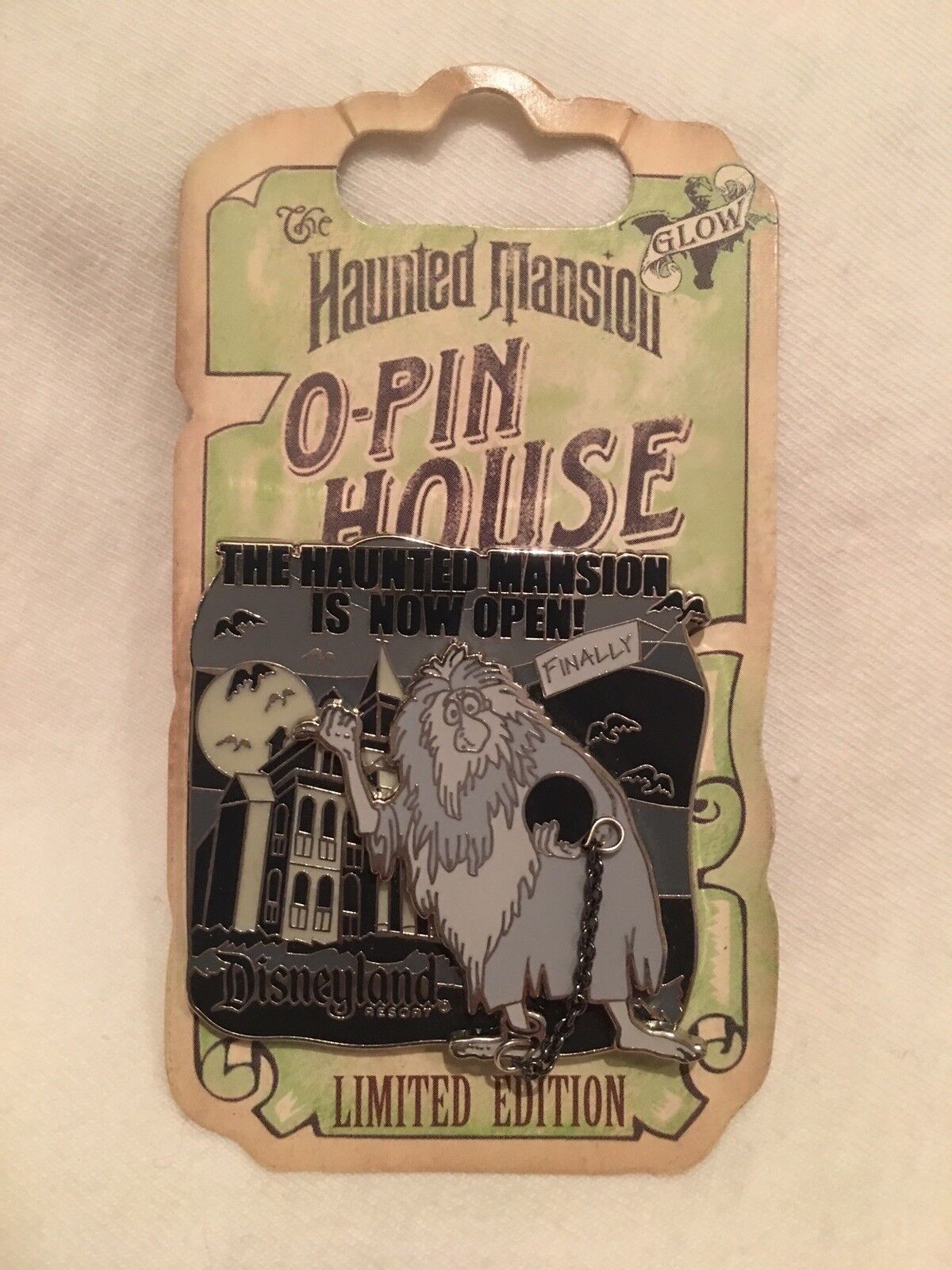 Disney Pin Dlr Haunted Mansion O'pin House Finally Pin Le 999 - 2009 - New