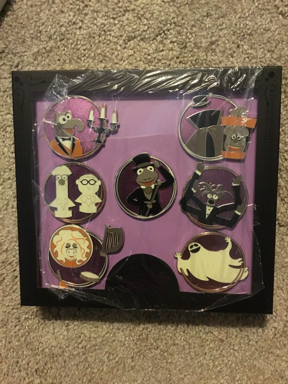 Disney D23 Gold Member Exclusive Muppets Haunted Mansion Wdi Pin Set Le 999